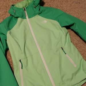 The North Face rain jacket
